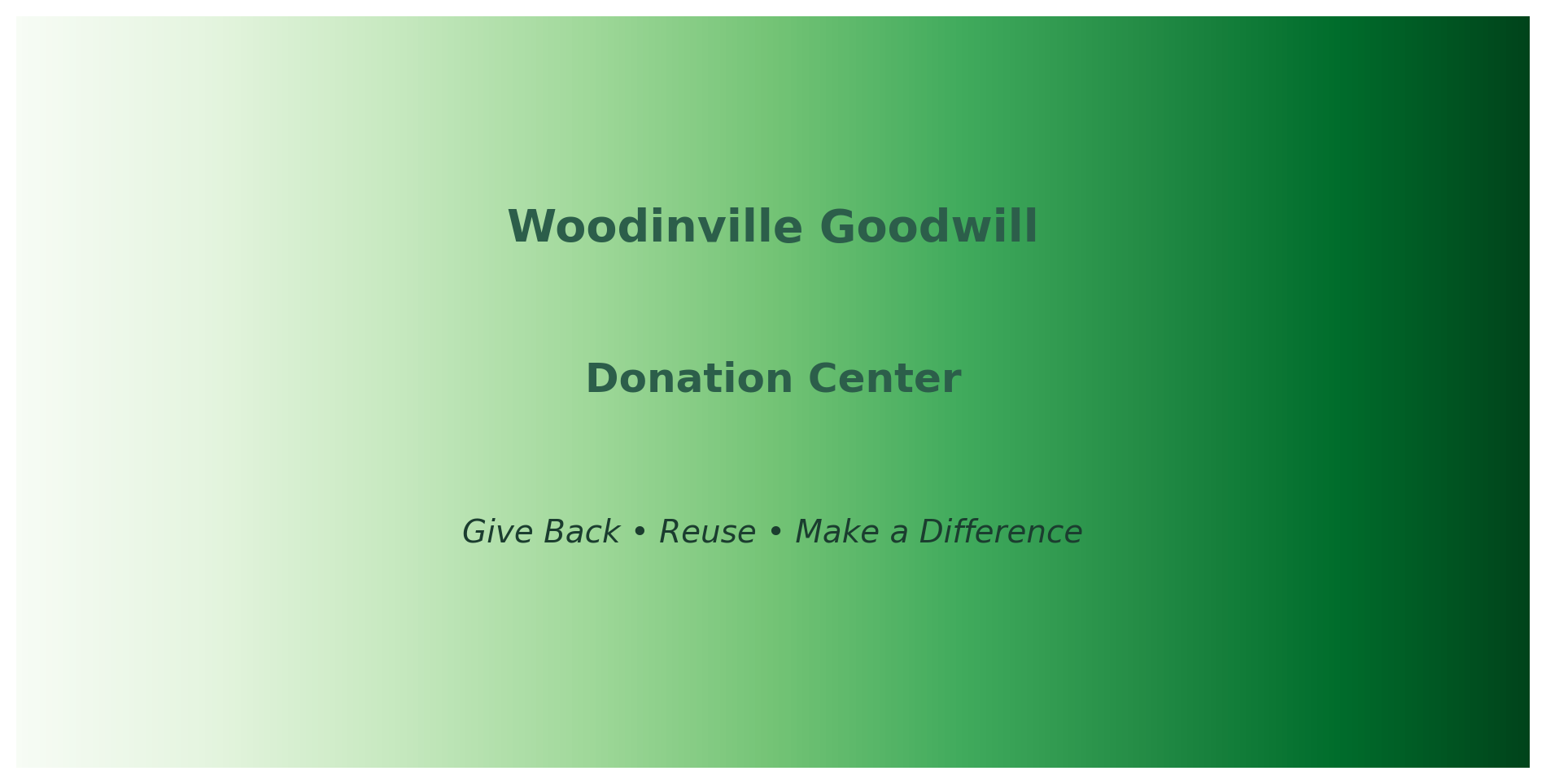 Woodinville Goodwill Donation Center