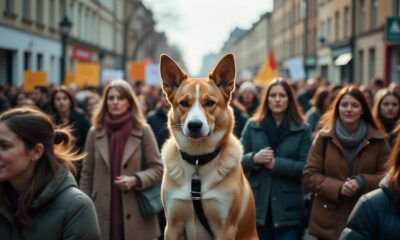 defenders of animal rights advocating for animal welfare